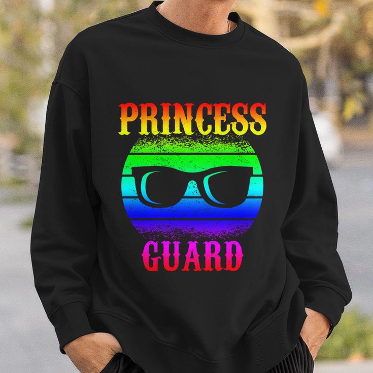 Funny Tee For Fathers Day Princess Guard Of Daughters Gift Sweatshirt Gifts for Him