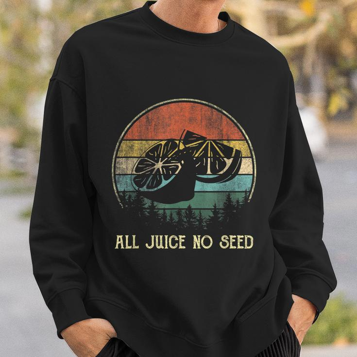 Funny Vasectomy Gifts For Men All Juice No Seed Sweatshirt Gifts for Him