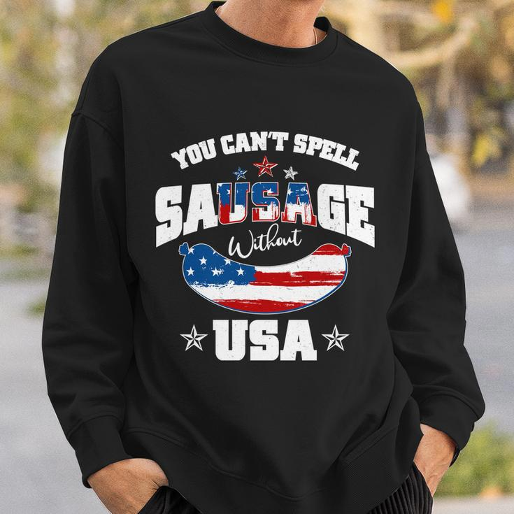 Funny You Cant Spell Sausage Without Usa Sweatshirt Gifts for Him