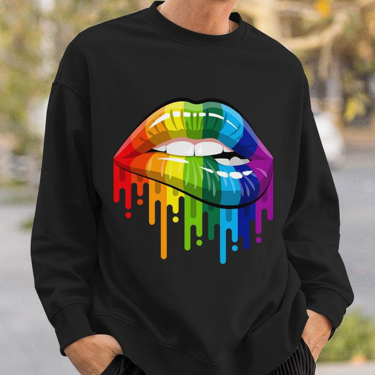 Gay Pride Lips Tshirt V2 Sweatshirt Gifts for Him