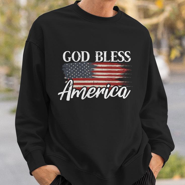 God Bless America 4Th Of July Patriotic Usa Great Gift Sweatshirt Gifts for Him