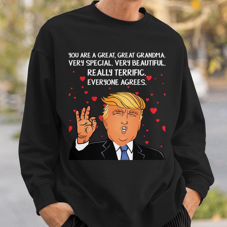 Grandma For Donald Trump Sweatshirt Gifts for Him