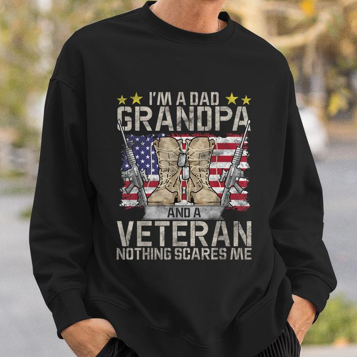 Grandpa Shirts For Men Fathers Day Im A Dad Grandpa Veteran Graphic Design Printed Casual Daily Basic Sweatshirt Gifts for Him