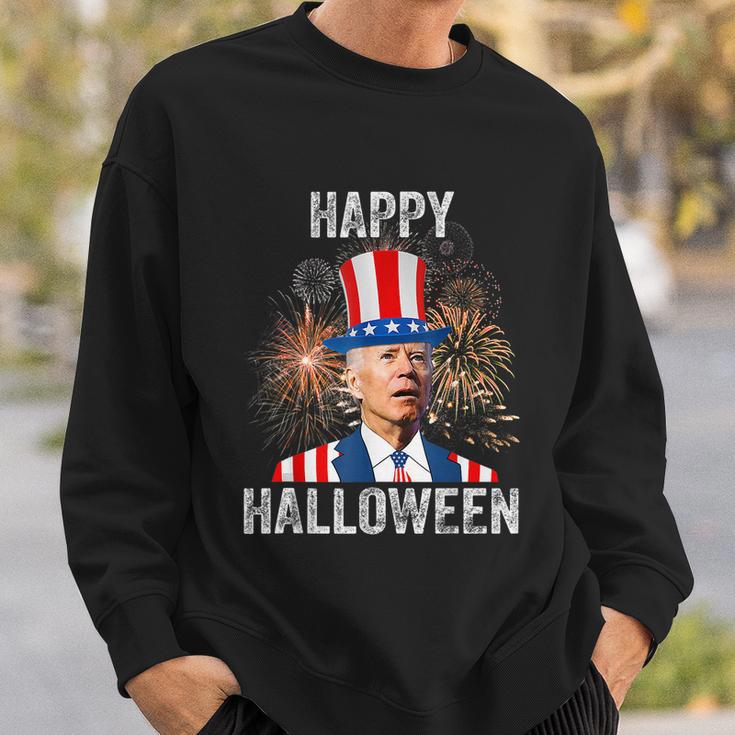 Halloween Funny Happy 4Th Of July Anti Joe Biden Sweatshirt Gifts for Him