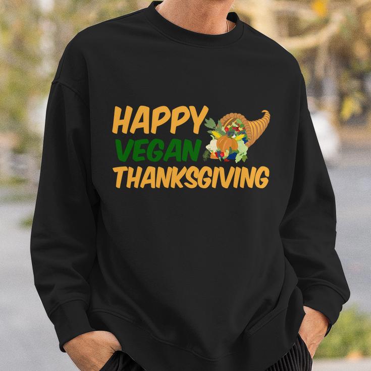 Happy Vegan Thanksgiving Tshirt Sweatshirt Gifts for Him