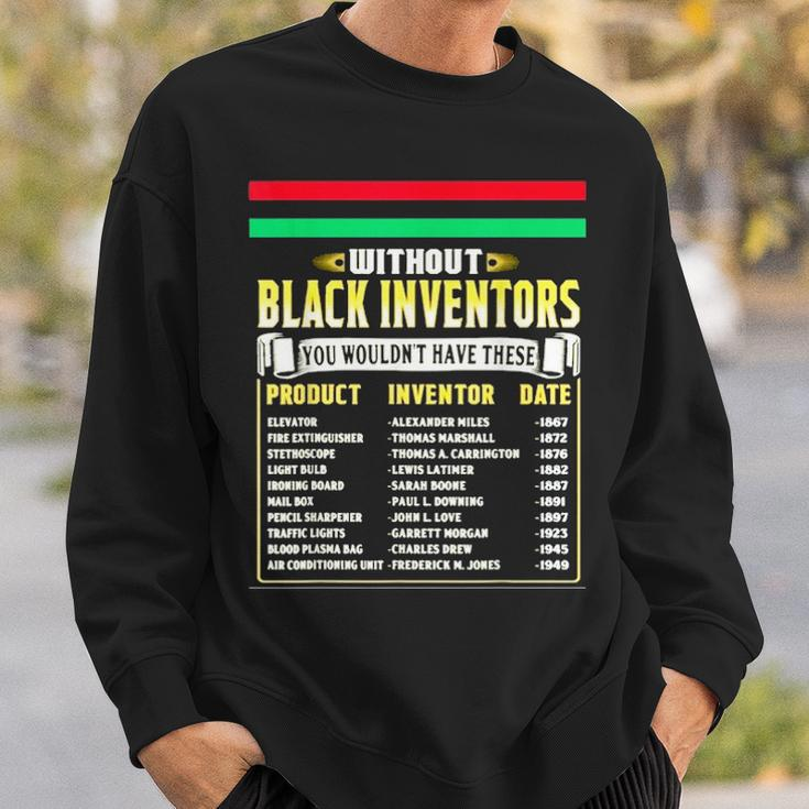 History Of Black Inventors Black History Month Sweatshirt Gifts for Him