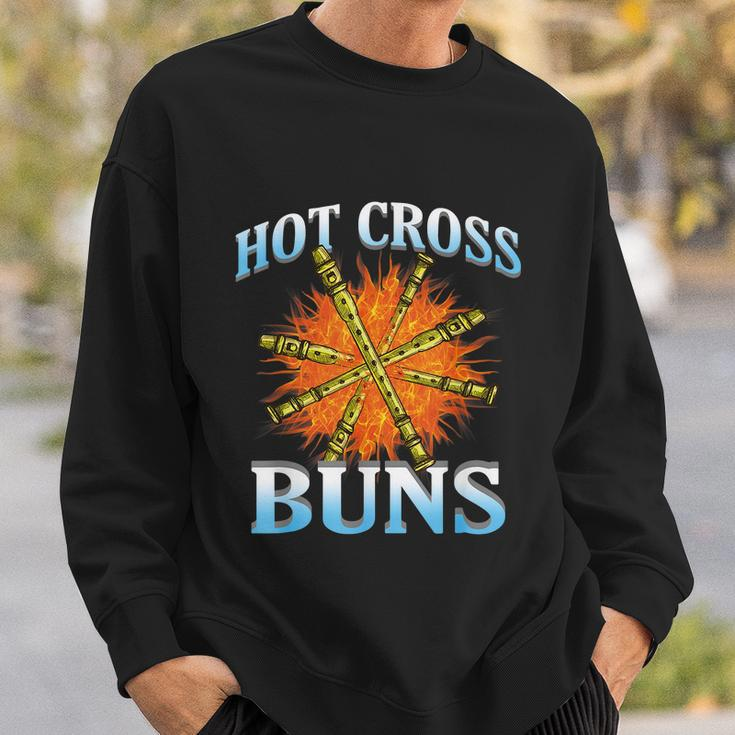 Hot Cross Buns Funny Trendy Hot Cross Buns Graphic Design Printed Casual Daily Basic V3 Sweatshirt Gifts for Him