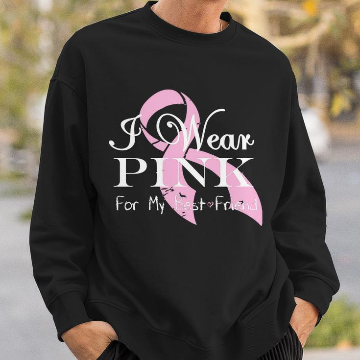 I Wear Pink For My Best Friend Sweatshirt Gifts for Him