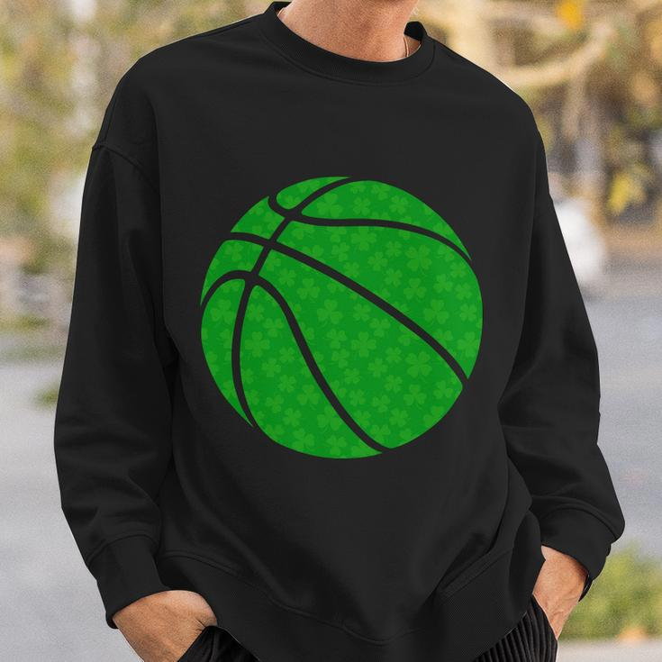 Irish Basketball Shamrock Clover Tshirt Sweatshirt Gifts for Him