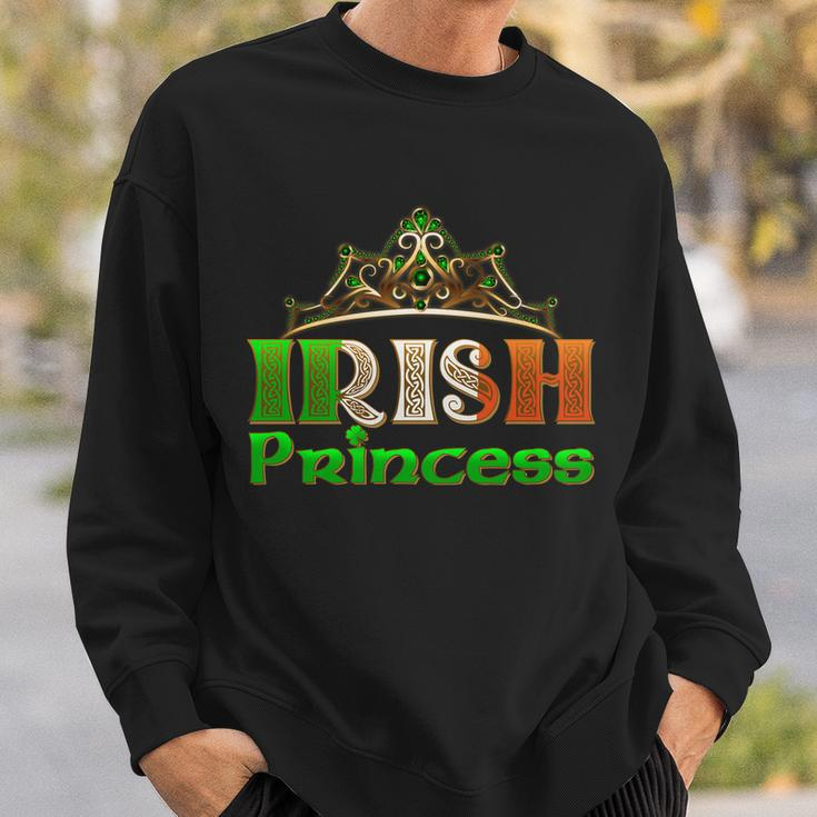 Irish Princess Crown St Patricks Day Sweatshirt Gifts for Him