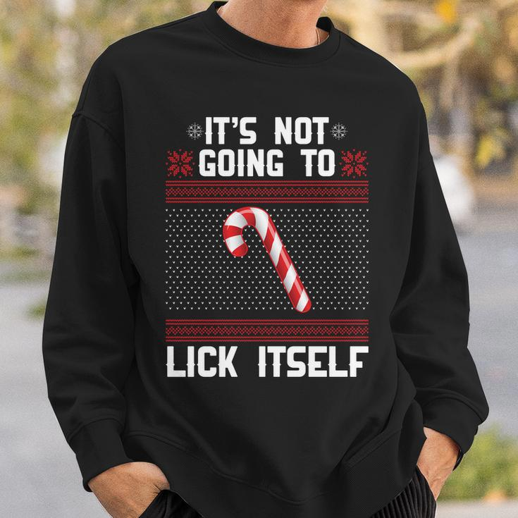 Its Not Going To Lick Itself Ugly Christmas Sweater Tshirt Sweatshirt Gifts for Him
