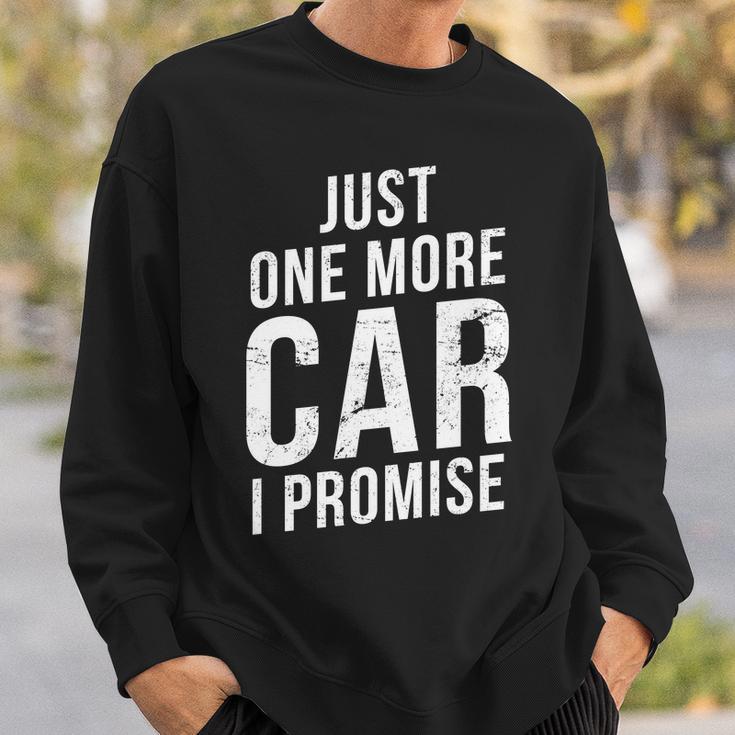 Just One More Car I Promise Tshirt Sweatshirt Gifts for Him