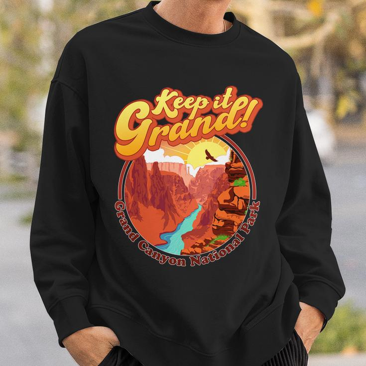 Keep It Grand Great Canyon National Park Sweatshirt Gifts for Him