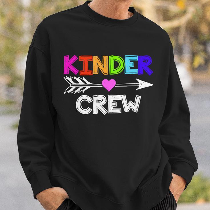 Kinder Crew Kindergarten Teacher Sweatshirt Gifts for Him