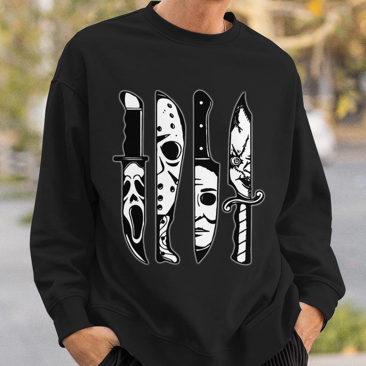 Knives Machete Horror Movies Halloween Tshirt Sweatshirt Gifts for Him