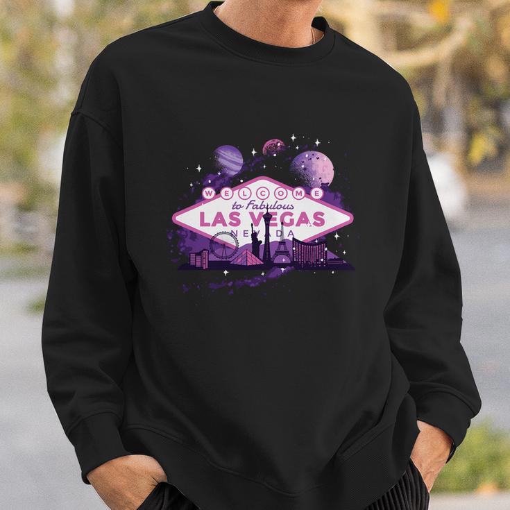 Las Vegas Galaxy Skyline Sweatshirt Gifts for Him