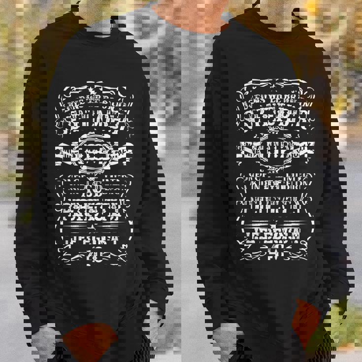 Legends Were Born In September 1982 40Th Birthday Gifts Men Women Sweatshirt Graphic Print Unisex Gifts for Him