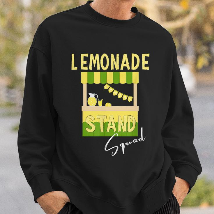 Lemonade Stand Squad Lemon Juice Drink Lover Sweatshirt Gifts for Him