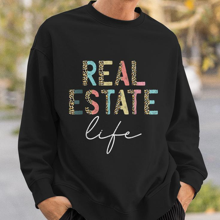 Leopard Real Estate Life Agent Realtor Investor Home Broker Tshirt Sweatshirt Gifts for Him