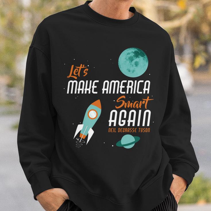 Lets Make America Smart Again Tshirt Sweatshirt Gifts for Him