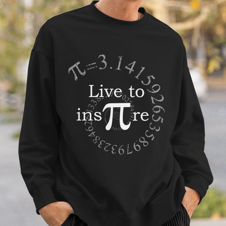 Live To Inspire Pi Day Tshirt Sweatshirt Gifts for Him