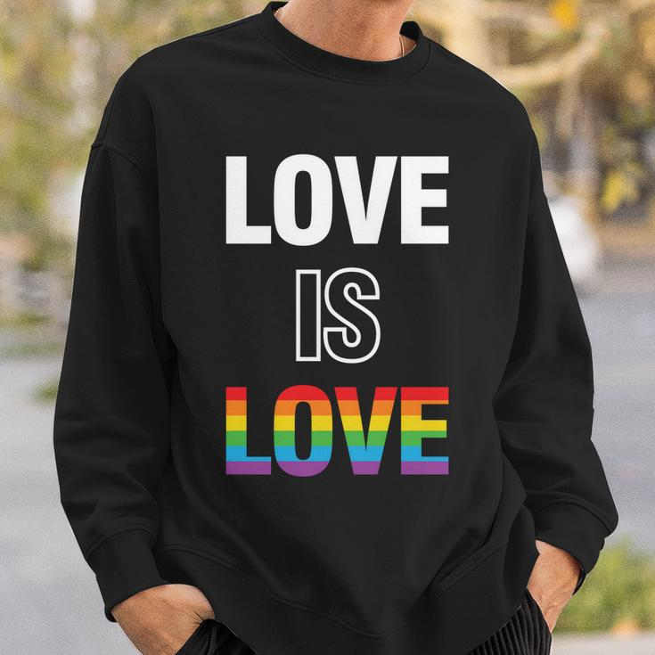 Love Is Love Pride Month Lgbt Sweatshirt Gifts for Him