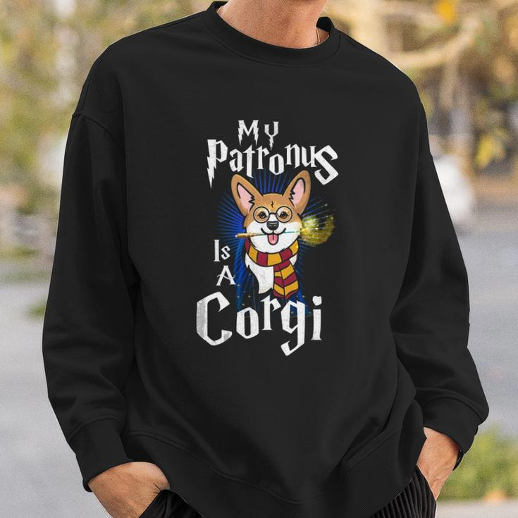 My Patronus Is Corgi Corgi Gifts For Corgi Lovers Corgis Sweatshirt Gifts for Him