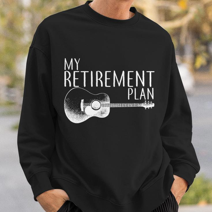 My Retirement Plan Playing Guitar Tshirt Sweatshirt Gifts for Him