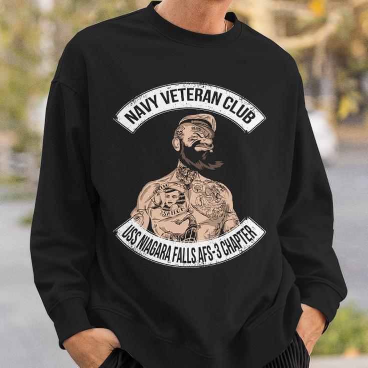 Navy Uss Niagara Falls Afs Sweatshirt Gifts for Him