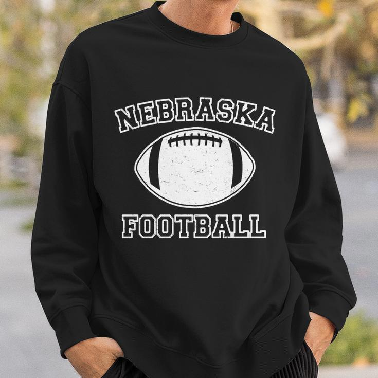 Nebraska Football Vintage Distressed Sweatshirt Gifts for Him