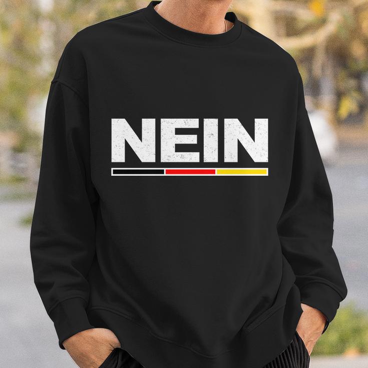 Nein German Funny Oktoberfest Sweatshirt Gifts for Him