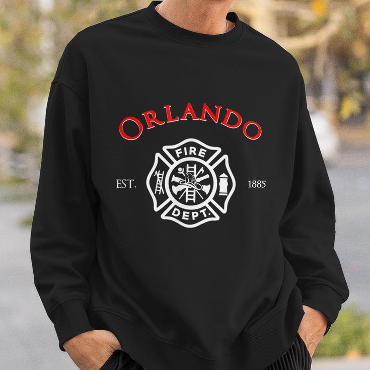 Orlando Florida Fire Rescue Department Firefighter Duty Sweatshirt Gifts for Him