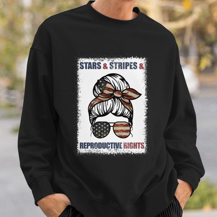 Patriotic 4Th Of July Stars Stripes And Reproductive Rights Funny Gift Sweatshirt Gifts for Him