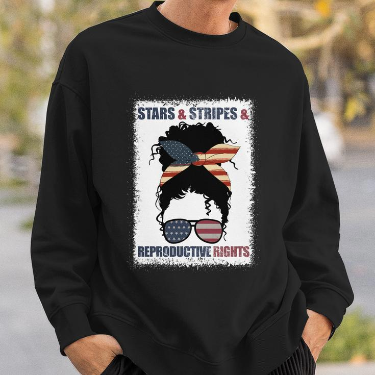 Patriotic 4Th Of July Stars Stripes And Reproductive Rights Meaningful Gift Sweatshirt Gifts for Him