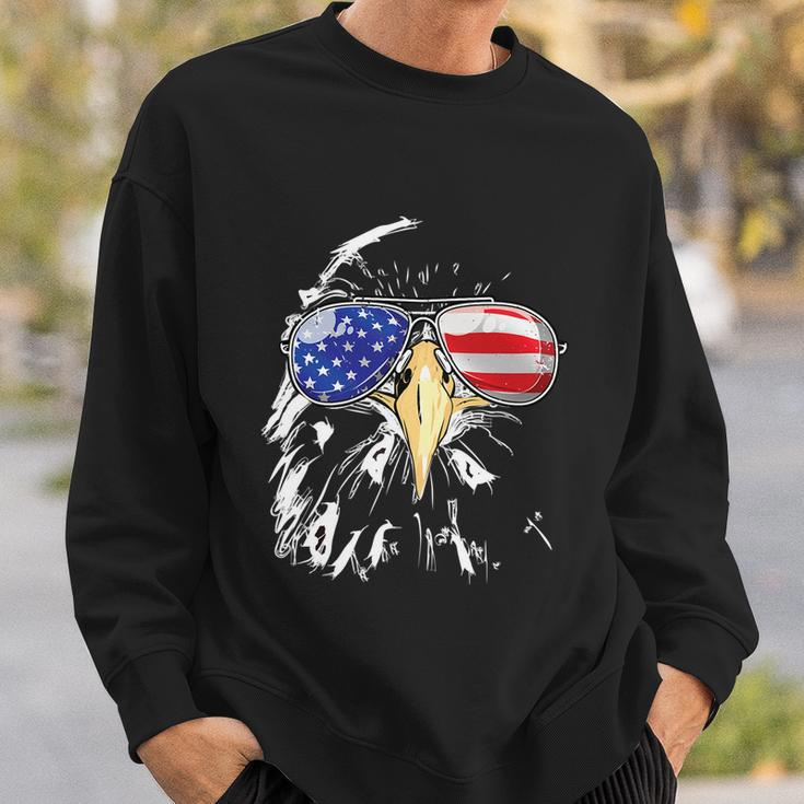 Patriotic Eagle Sunglasses Usa American Flag 4Th Of July Gift Sweatshirt Gifts for Him