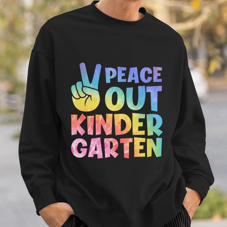 Peace Out Kindergarten Grade 2022 Happy Last Day Of School Gift Sweatshirt Gifts for Him