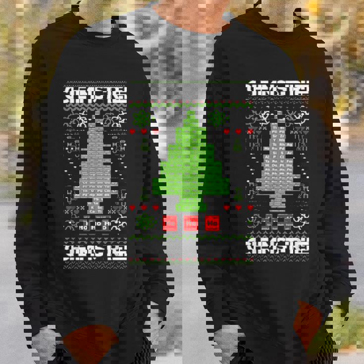 Periodic Table Tree Oh Chemistree Fun Chemistry Teacher Xmas V2 Men Women Sweatshirt Graphic Print Unisex Gifts for Him Periodic Table Tree Oh Chemistree Fun Chemistry Teacher Xmas V2 Men Women Sweatshirt Graphic Print Unisex Gifts for Him