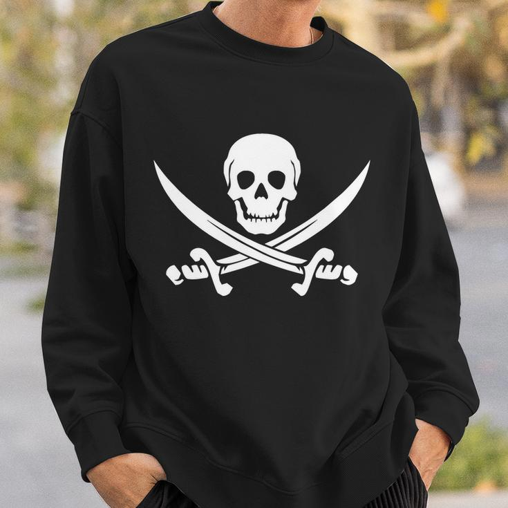 Pirate Skull & Cross Swords Tshirt Sweatshirt Gifts for Him