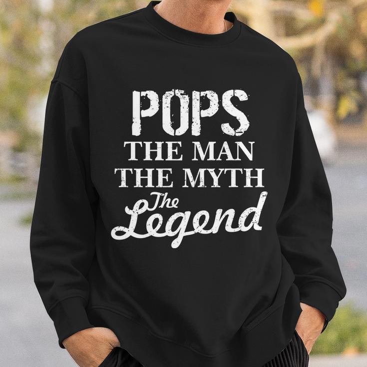 Pops The Man Myth Legend Sweatshirt Gifts for Him