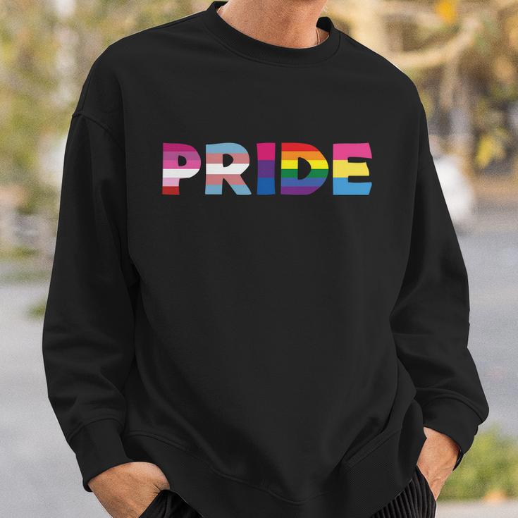 Pride Lgbt Gay Pride Lesbian Bisexual Ally Quote V3 Sweatshirt Gifts for Him