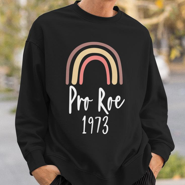 Pro Roe 1973 - Feminism Womens Rights Choice Sweatshirt Gifts for Him
