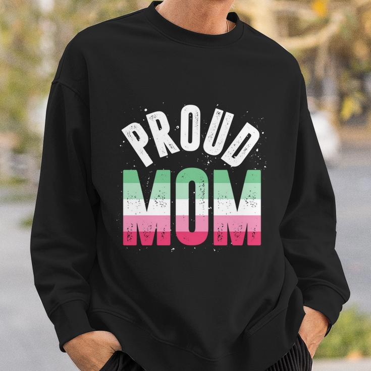 Proud Mom Gay Pride Month Queer Mothers Day Lgbtq Abrosexual Cool Gift Sweatshirt Gifts for Him
