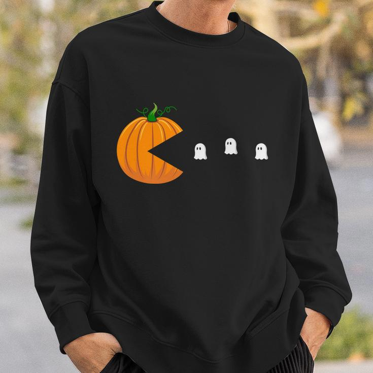 Pumpkin Ghost Boo Halloween Quote Sweatshirt Gifts for Him