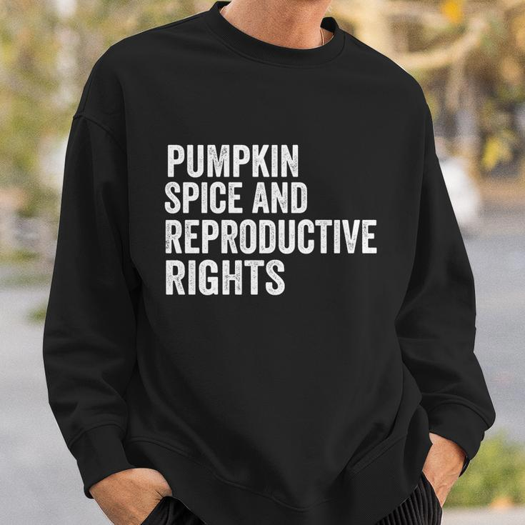 Pumpkin Spice And Reproductive Rights Gift V8 Sweatshirt Gifts for Him