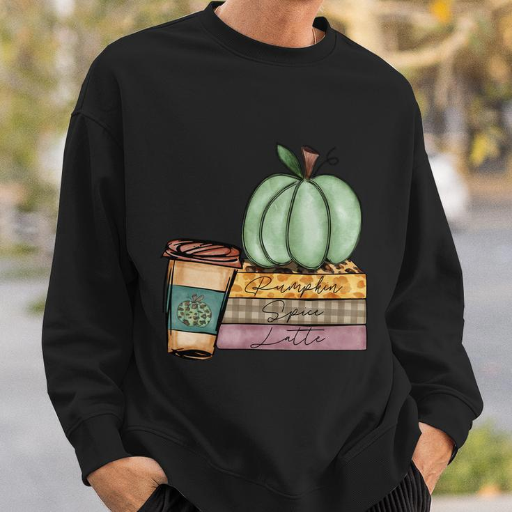 Pumpkin Spill Lette Thanksgiving Quote Sweatshirt Gifts for Him
