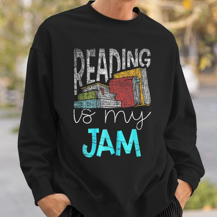 Reading Is My Jam - Read Teacher - Ela Teacher Sweatshirt Gifts for Him