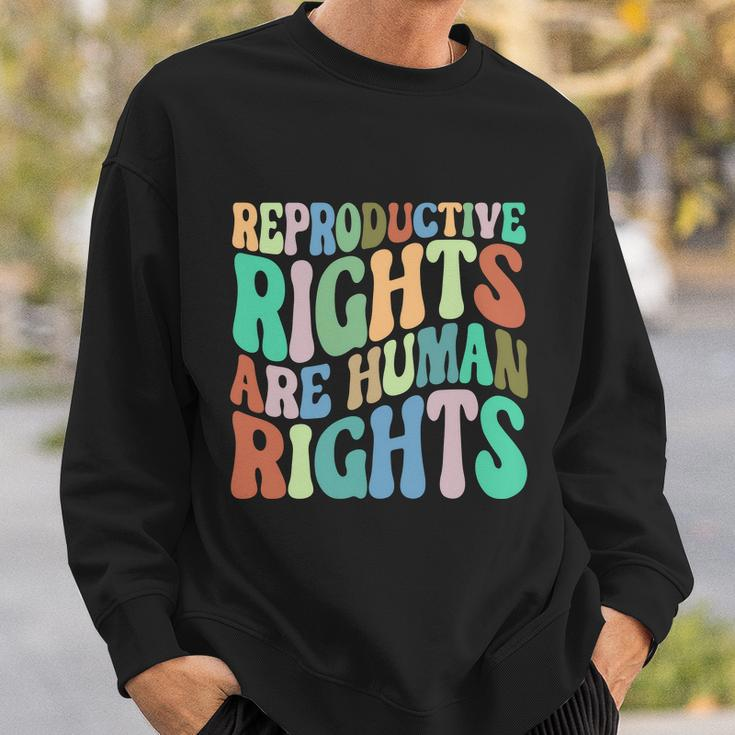Reproductive Rights Are Human Rights Feminist Pro Choice Sweatshirt Gifts for Him