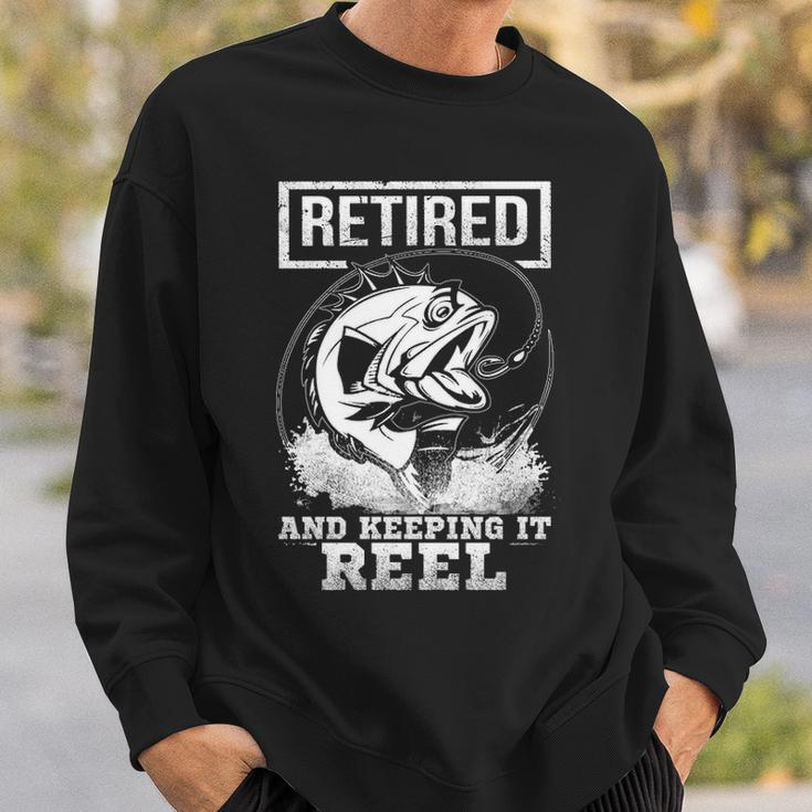 Retired And Keeping It Reel Sweatshirt Gifts for Him