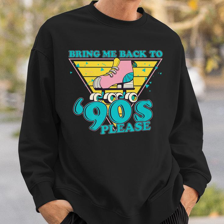 Retro Bring Me Back To The 90S Quad Skating For Skate Lover  Men Women Sweatshirt Graphic Print Unisex Gifts for Him