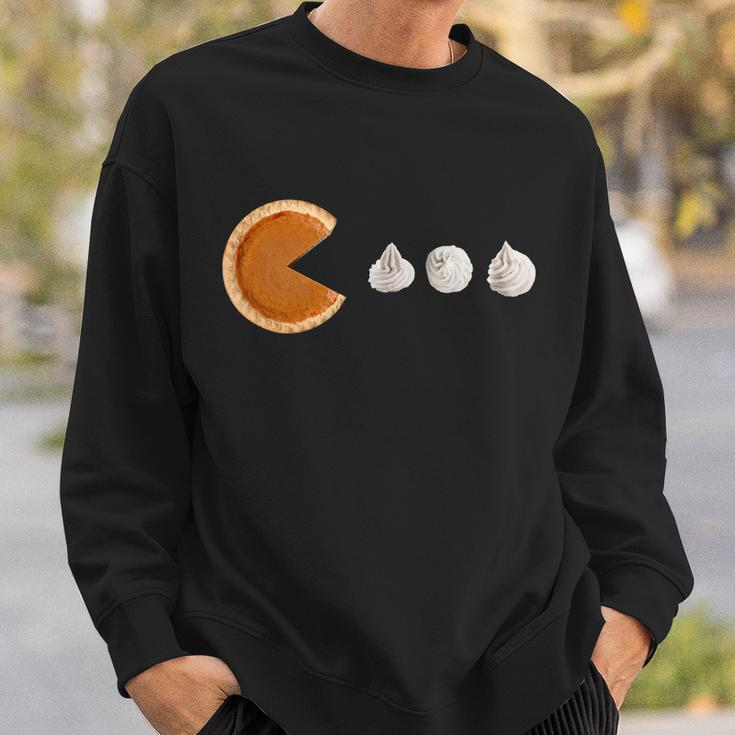 Retro Pumpkin Pie Thanksgiving Game Tshirt Sweatshirt Gifts for Him